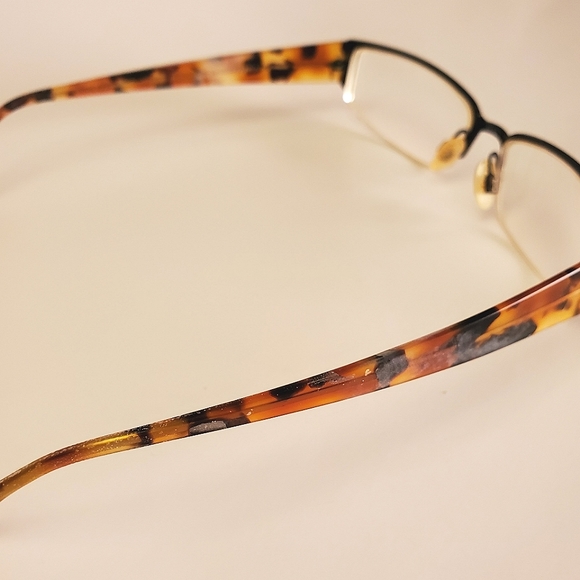 BCBG Max Axria Top Frame Tortoiseshell Glasses - Picture 6 of 10